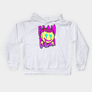 BLAH SMILEY Kids Hoodie